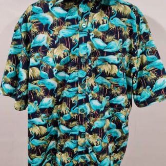 Blue Flamingo Mens Shirt